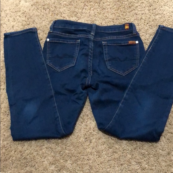 7 For All ManKind skinny mid wash - Picture 3 of 3